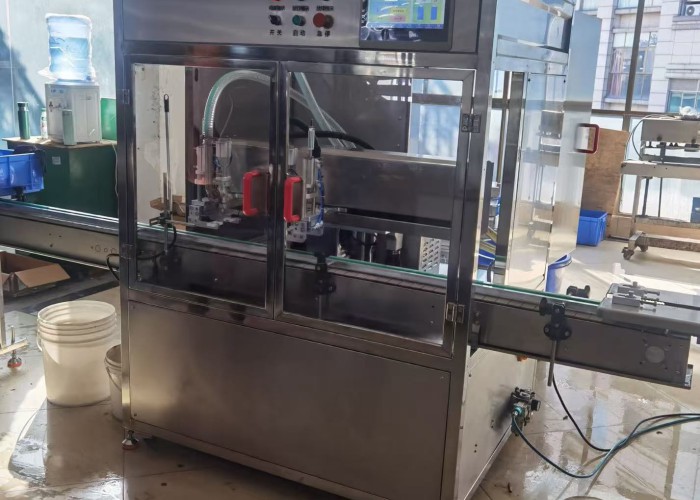 2-трубка, следующая за линией наполнения и закрытия - 80г моющего средства для стирки